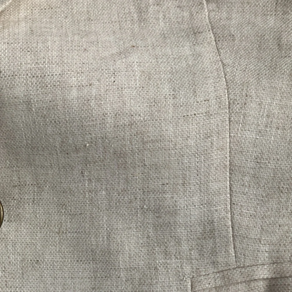 Kenar Cream Sport Coat with Notched Lapels